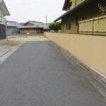 西側道路 (周辺)