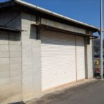 車庫があります。