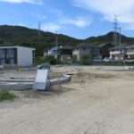 令和7年8月3日撮影：南から北へ向いて撮った写真です。