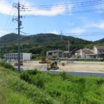 令和7年8月3日撮影：南東から北西へ向いて撮った写真です。
