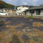 南西から北東へ向いて撮った写真です。