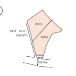 売地（事業用地、住宅用地）笠岡市小平井 画像1