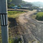 公衆用道路:南西から北東へ向いて撮った写真です。 公衆用道路:南西から北東へ向いて撮った写真です。