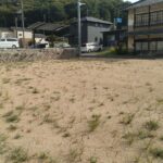 1号地:北東から南西へ向いて撮った写真です。 1号地:北東から南西へ向いて撮った写真です。