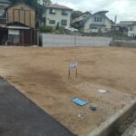 2号地:北西から南東へ向いて撮った写真です。 2号地:北西から南東へ向いて撮った写真です。