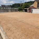 南から北へ向いて撮った写真です。