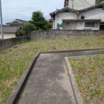 東から西へ向いて撮った写真です。
